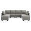 Canapé modulaire en U avec repose-pieds Coss-71563824