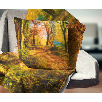Landscape Throw Pillow