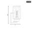 Meridian 1-Light Wall Sconce in Oil Rubbed Bronze-1687252837