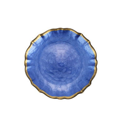 Baroque Handmade Glass Bread And Butter Plate