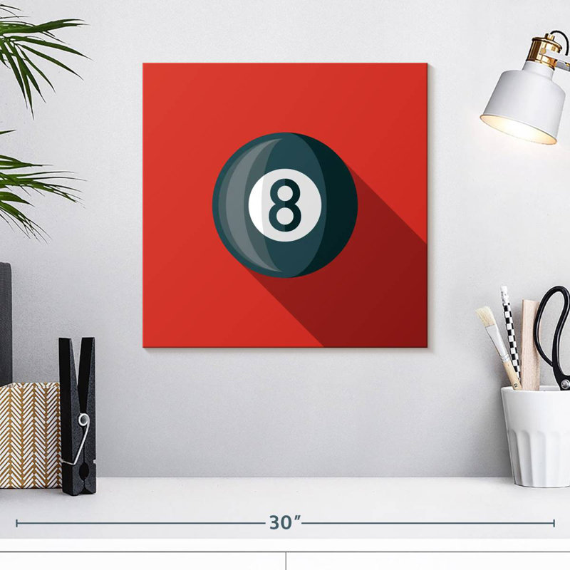 Balle de billard Senne, H 16 po x l 16 po