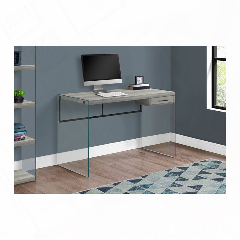 Bureau d'ordinateur pour la maison, Gris