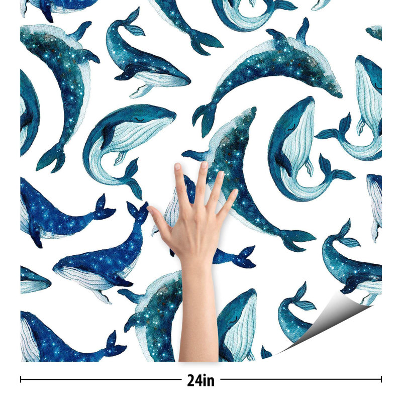 Carreau de papier peint Sayreville, L 126 po x l 24 po