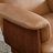 Modern Swivel Accent Chair with Ottoman-Genuine Leather-122566635