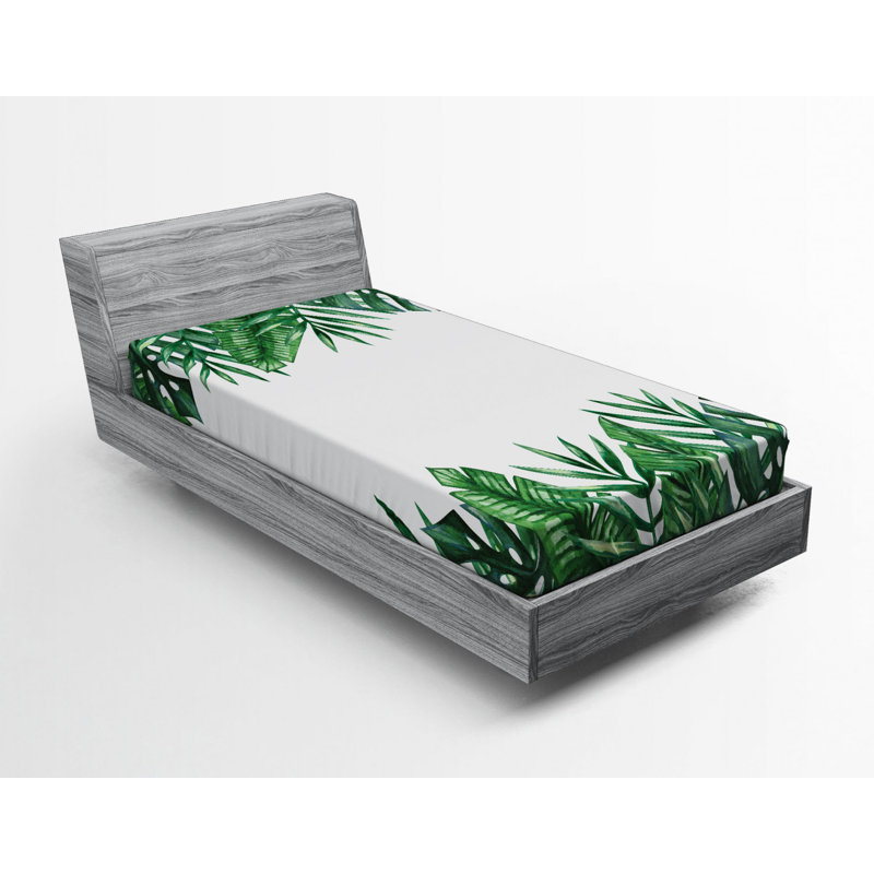 Drap-housse pour feuille palm, Drap-housse simple TG