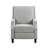 Jaderion 39" Wide Chenille Manual Push Back Recliner-658382261