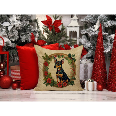 Coussin décoratif intérieur / extérieur en polyester Christmas