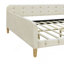 Lit de jour double rembourré pleine grandeur avec 4 pieds de soutien, beige (ancien SKU: DL001825)-472239184-517700901