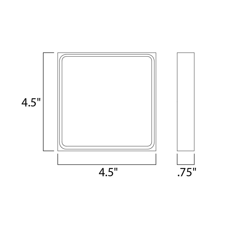 Braydee Aluminum LED Wall Light, White
