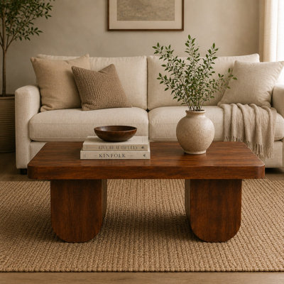 Table basse Chunky Chestnut