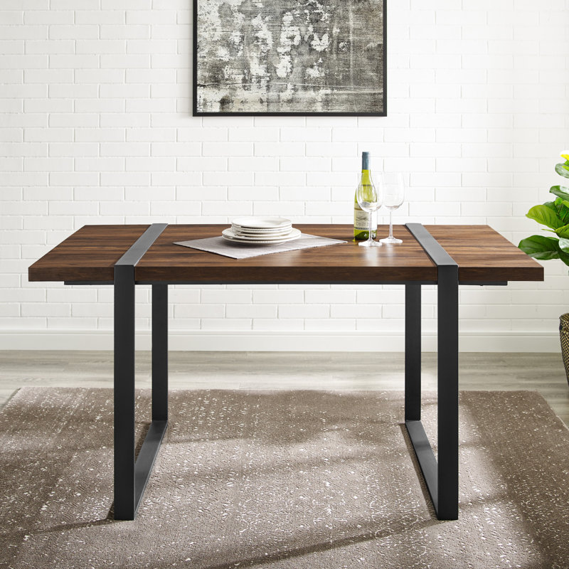 Bailey Dining Table, Dark Walnut