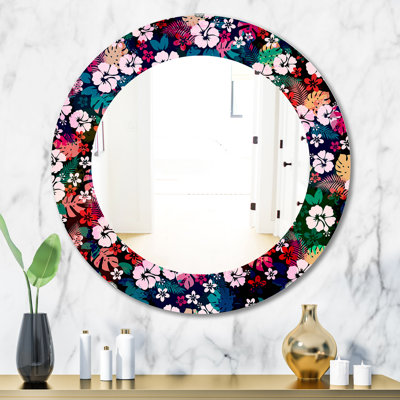 Miroir mural éclectique Obsidian Bloom