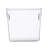 Ezystorage  Square Clear Food, Fridge, Pantry & General Storage Bin