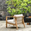 Chaises longues avec coussins amovibles Caitlynne