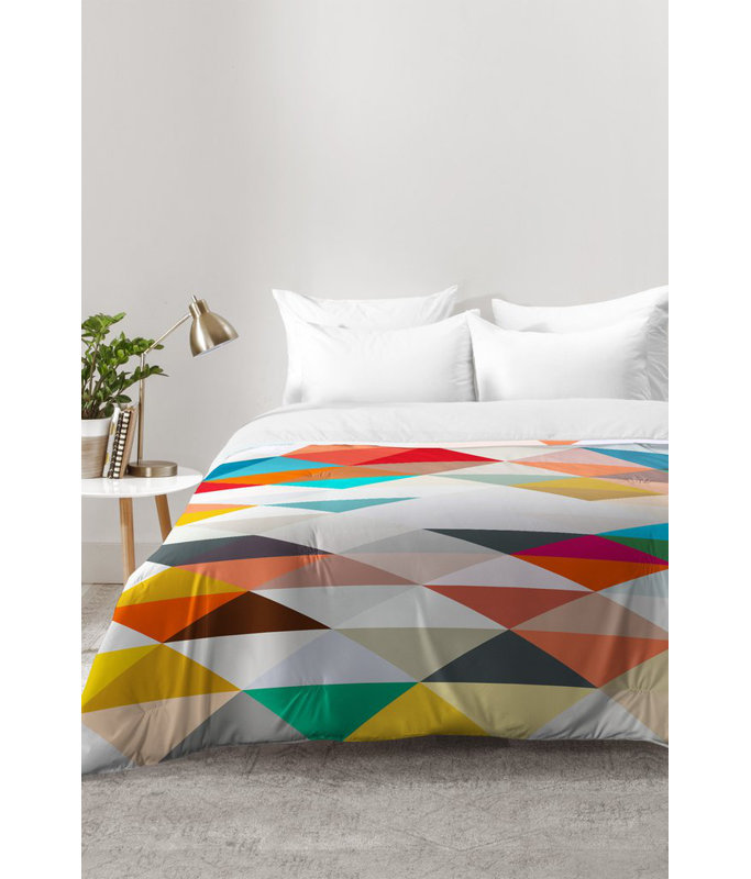 Three Of The Possessed Modern & Contemporary Polyester Machine Printed Geometric Shapes Comforter