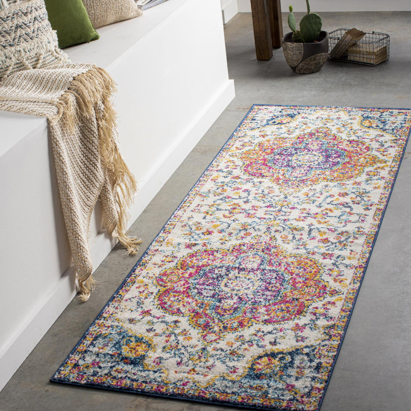 Adeliza Oriental Indoor Rug, Runner 2'7" x 10'