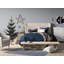 Chunky Knit Striped Scatter Cushion with Filling-13892068