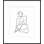 Linear Figures 3 Framed Print