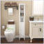 Grande armoire de rangement moderne avec tablettes réglables