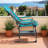 Comfort Heavy Duty Camping Chair with Side Table – Portable Folding Directors Chair for Outdoor, Beach, Backyard & Tailgating-48872947