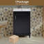 Petit meuble-lavabo moderne de 20 pouces avec lavabo en céramique et rangement spacieux, parfait pour les espaces compacts-2126336350