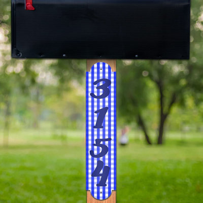 Plaque d'adresse sur 1 ligne