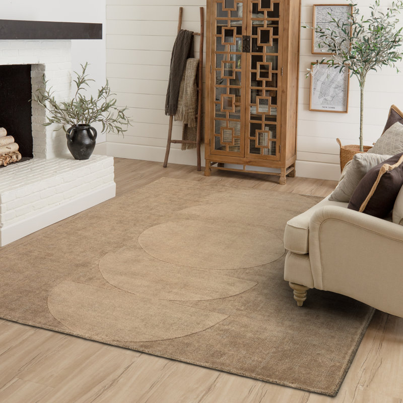 Karastan Rugs Luna Barley Area Rug, Rectangle 5' x 8', Tan