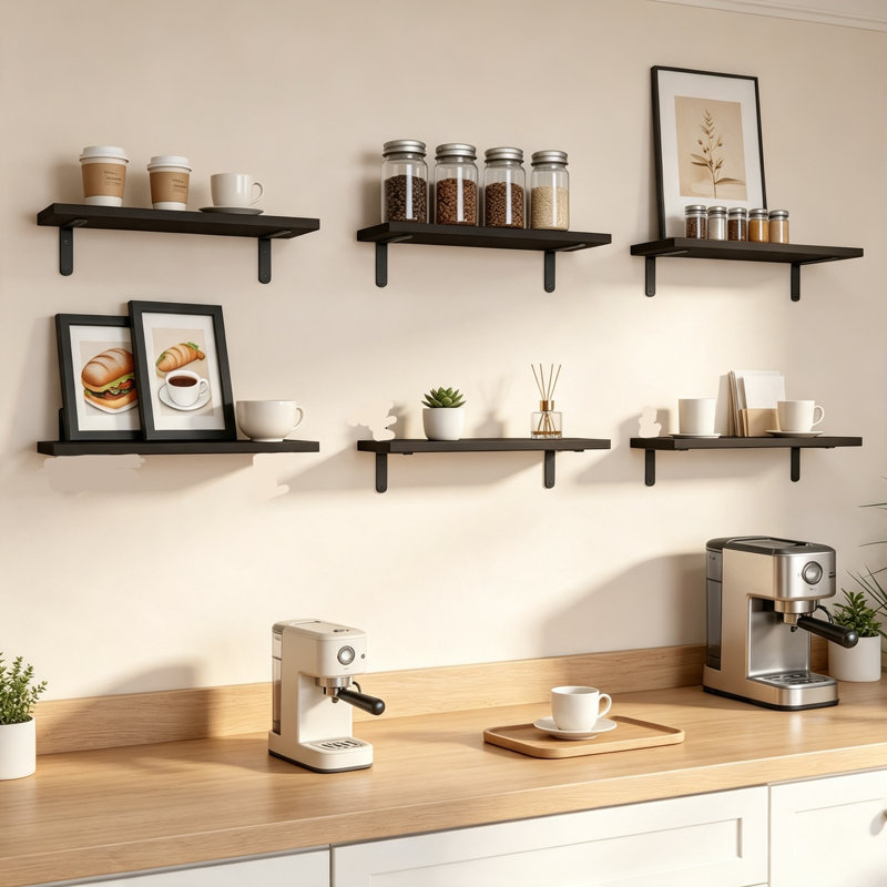 Wood Tiered Shelf