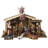 Kurt Adler 12-Piece Nativity Set with Wooden Stable
