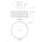  14.25” Farmhouse 3cct Led Flush Mount Ceiling Light With Paper Rope Shade