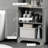 Tall Narrow Bathroom Storage Cabinet-1071885664