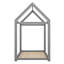 Lit maison en bois-1948946495