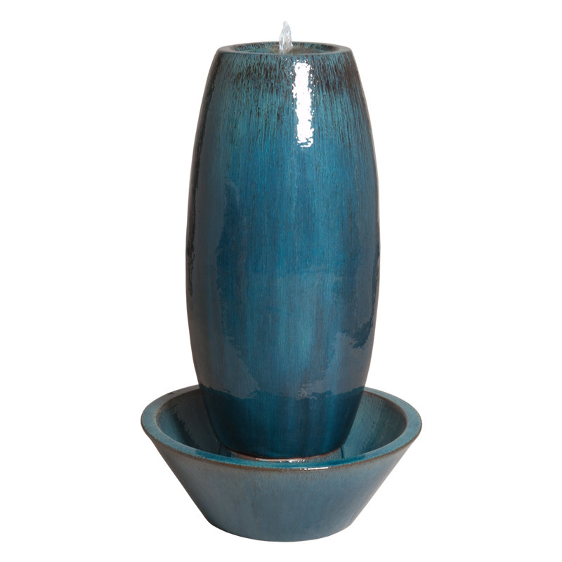 Husman Ceramic / Porcelain Urn Fountain