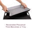 Ensemble de plateau convertible et napperon réversible Freeform (4) - gris et noir-1600884447