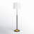 Finan 62'' Brushed Traditional Floor Lamp