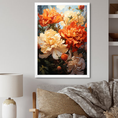 Pivoine beauté I - pivoines, art mural
