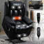 Fauteuil inclinable Power Lift avec massage, chauffage lombaire et poche latérale-105770907-105770908