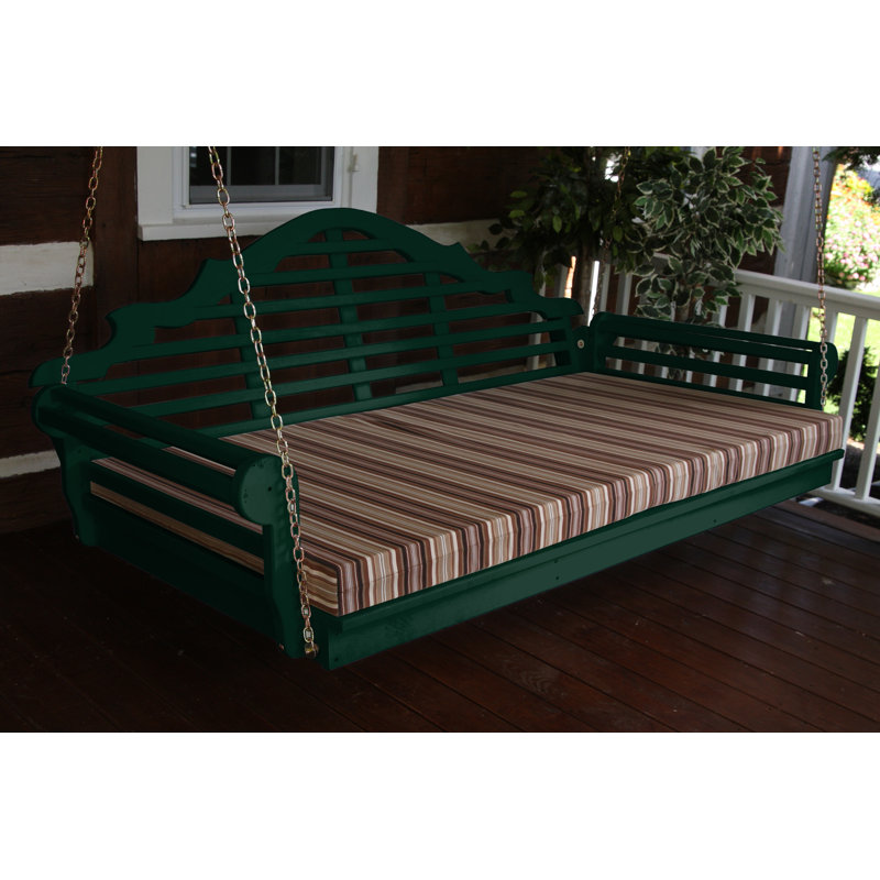Balancelle Toya, Vert foncé, H 32 po x l 78 po x P 47 po