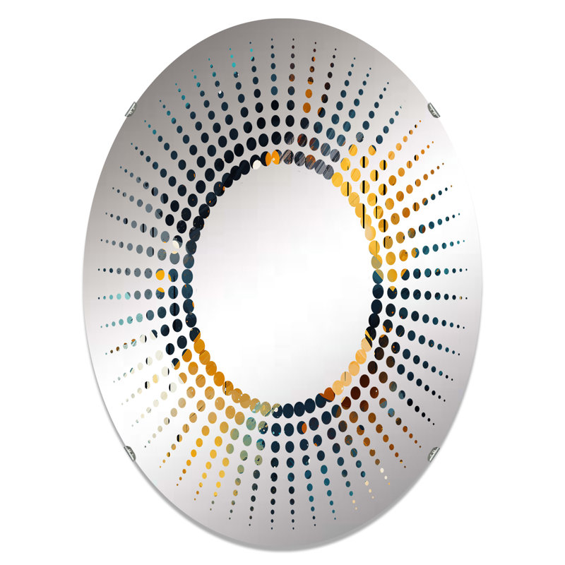 Circle Mirror, 29.5" H x 19.6" W