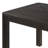 Rectangular Dining Table With Parquet-Style Top And Rounded Corners-452849347