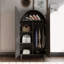 Armoire polyvalente en bois à double porte arquée-1416779004