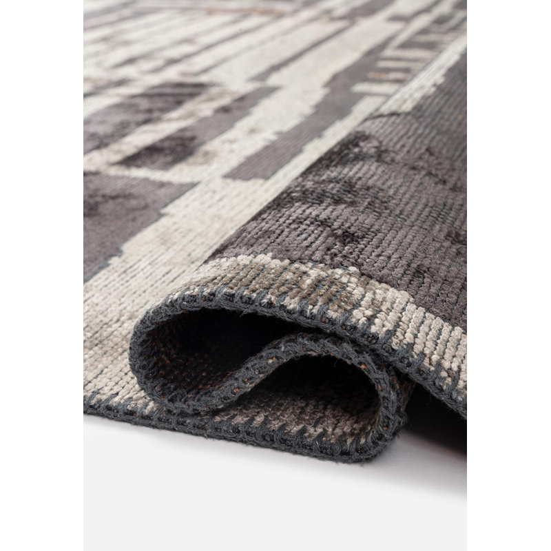 Rapture Abstract Area Rug, Rectangle 6'7" x 8'3"