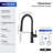 Rainlex Pull Down Kitchen Faucet-91854638