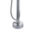 Robinet de baignoire autoportant avec douche à main -. , Robinet de salle de bain manuel. Fabrication en métal. Jet complet pour une désinfection efficace. Forme élégante et compacte. 6,14 po de largeur, profondeur, 41,2 po
