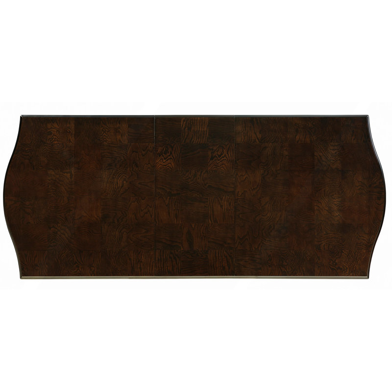 Table à piédestal rectangulaire 1Pc