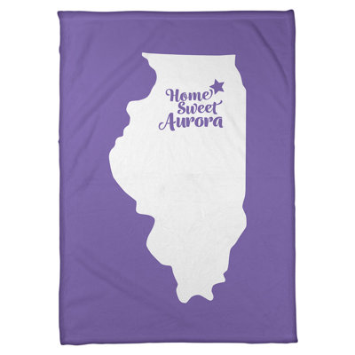 Couverture polaire aurora pour la maison