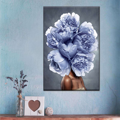 Lady Peony VII sur toile