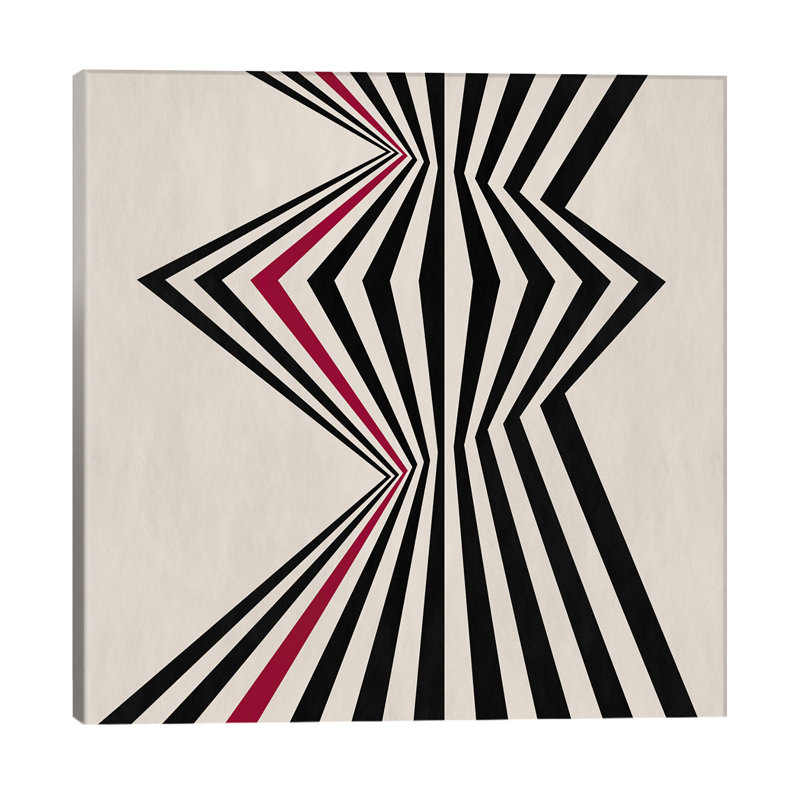 Modern Art- Fragment - Wrapped Canvas Print, 45.72 cm H x 45.72 cm W x 1.91 cm D
