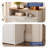 31" W 2-Flip Drawer 1-Drawer Shoe Cabinet-1807942841