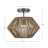 Bryker Wood Flush Mount
